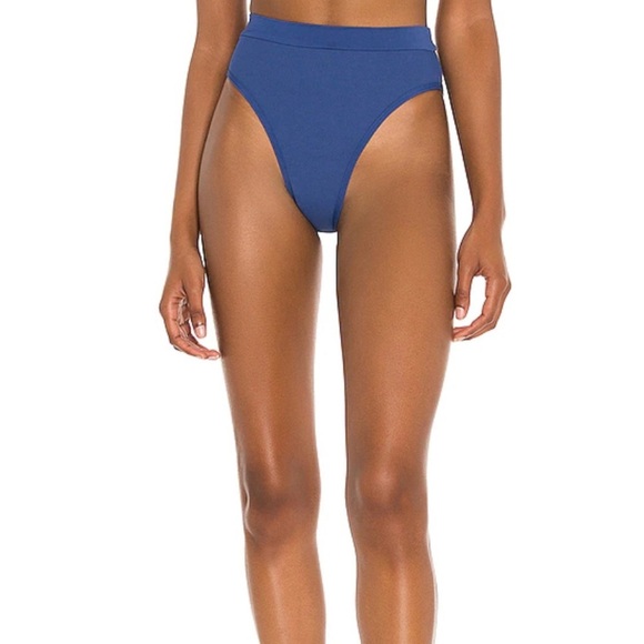 L* Space Ribbed Frenchi Bikini Bottom L - Picture 2 of 6